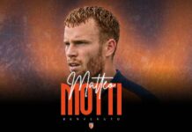 Calciomercato, maglia della Pistoiese per Matteo Motti, centravanti ex San Donato Tavarnelle