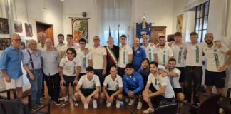 Impruneta Tavarnuzze accolta e premiata in municipio per la promozione in Prima Categoria