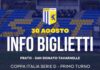 Il San Donato Tavarnelle scalda i motori: domenica 30 agosto Coppa Italia a Prato