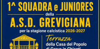 Sabato 29 agosto la presentazione delle squadre (prima e Juniores) della Grevigiana