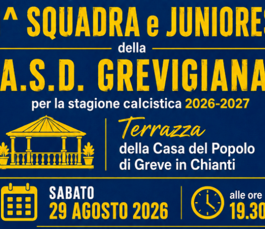 Sabato 29 agosto la presentazione delle squadre (prima e Juniores) della Grevigiana