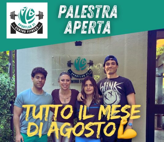 SportLab21 non va in vacanza: palestra aperta per tutto il mese di agosto