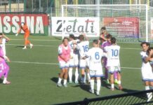Doccia fredda Grassina: dal 2-0 all’intervallo al 2-3 al 93′, fa festa lo Scandicci