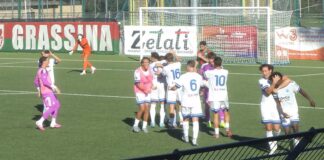 Doccia fredda Grassina: dal 2-0 all’intervallo al 2-3 al 93′, fa festa lo Scandicci