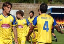 Due punizioni in 10 minuti ribaltano il San Donato Tavarnelle: giallobù sconfitti 2-1 sul campo del Flaminia