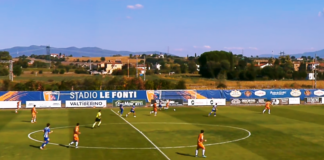 Sansovino-Barberino Tavarnelle 3-1: terza sconfitta per i ragazzi di mister Lacchi
